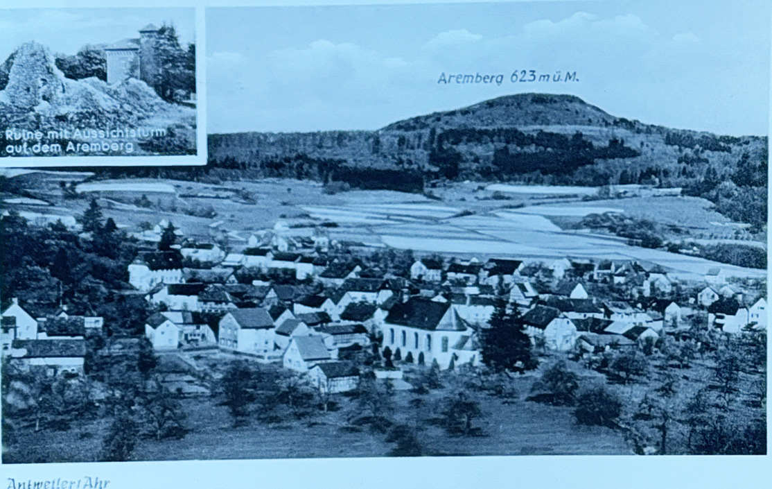 Ruine mit Aussichtsturm auf dem Aremberg