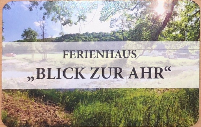 Ferienhaus Blick zur Ahr